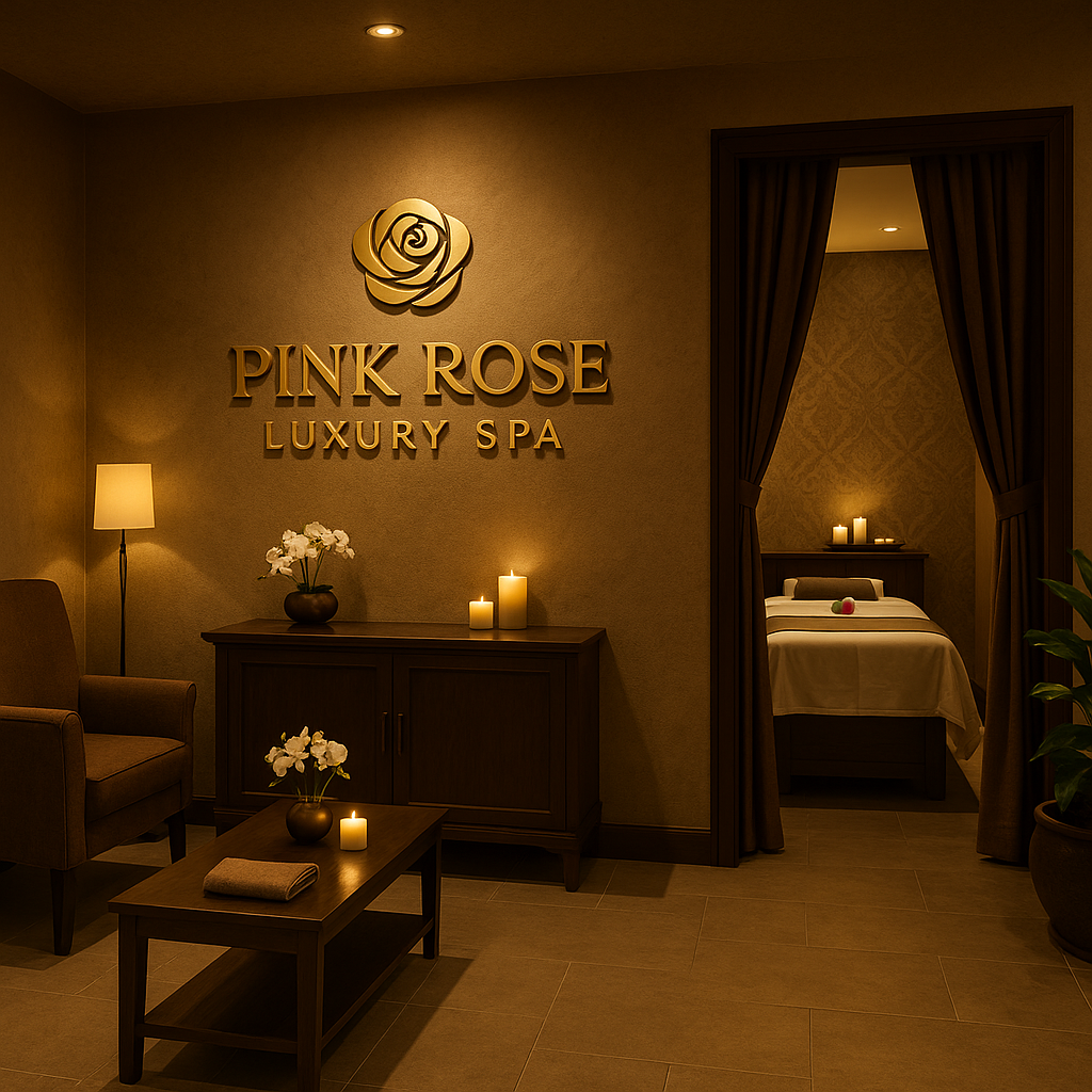 Pink Rose Luxury Spa Interior